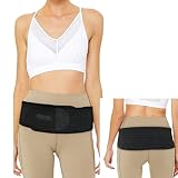 Cinturón para Mujeres y Hombres, Cinturón Sacroilíaco Elástico, Cinturón Abdominal para Embarazo y Posparto, para Aliviar el Dolor de Espalda Baja de...
