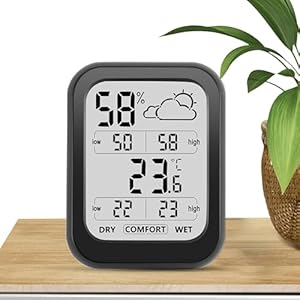 Générique NLB26QAO2D Higrometr Cyfrowy 3,39x2,6x0,79 Cala