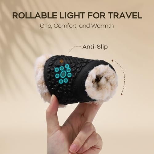Image of Tanamo House Slippers for Women Men Indoor Barefoot Slippers Socks Slip on House Shoes Cozy Comfy Slippers for Home Bedroom Travel Yoga