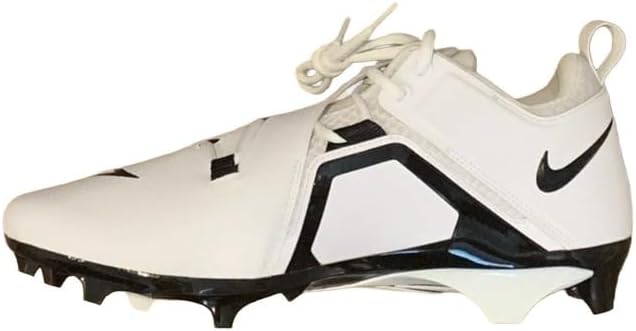 Nike Alpha Menace Pro 3 Low W (Wide) Men's Football Cleats White Black FJ6843-100 Size 14.5 W (Wide) - Image 4