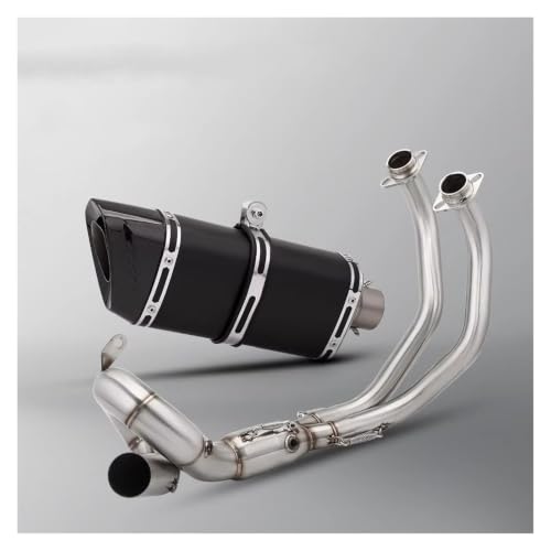 Silencieux d'échappement en acier inoxydable pour MT-07 et FZ-07 style Type-E