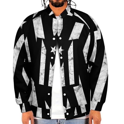 Zakqeik Bolivia-Flag Baseball Jacket Varsity Coats Loose Sports Sweatshirt for Men Women Youth2