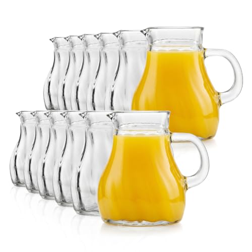 Oberglas Salzburg Wasserkrug Krug Wasserkaraffe 125 ml, 12er-Set – Ansicht 1