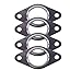 4 Pcs Stainless Steel Replacement Gaskets for 35mm & 38mm Wastegates Pair