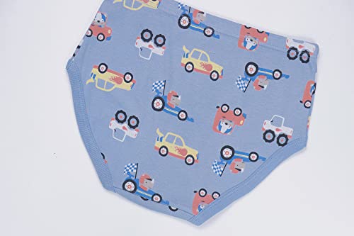 Boboking Little Boys Briefs Dinosaur Truck Toddler Kids Underwear (Pack Of 6) 2T/3T Multi Color #TOP4