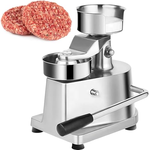 Hamburger Patty Maker, kommerzielle Burgerpresse für perfekte Patties, robuster Edelstahl, lebensmittelechtes Küchenwerkzeug