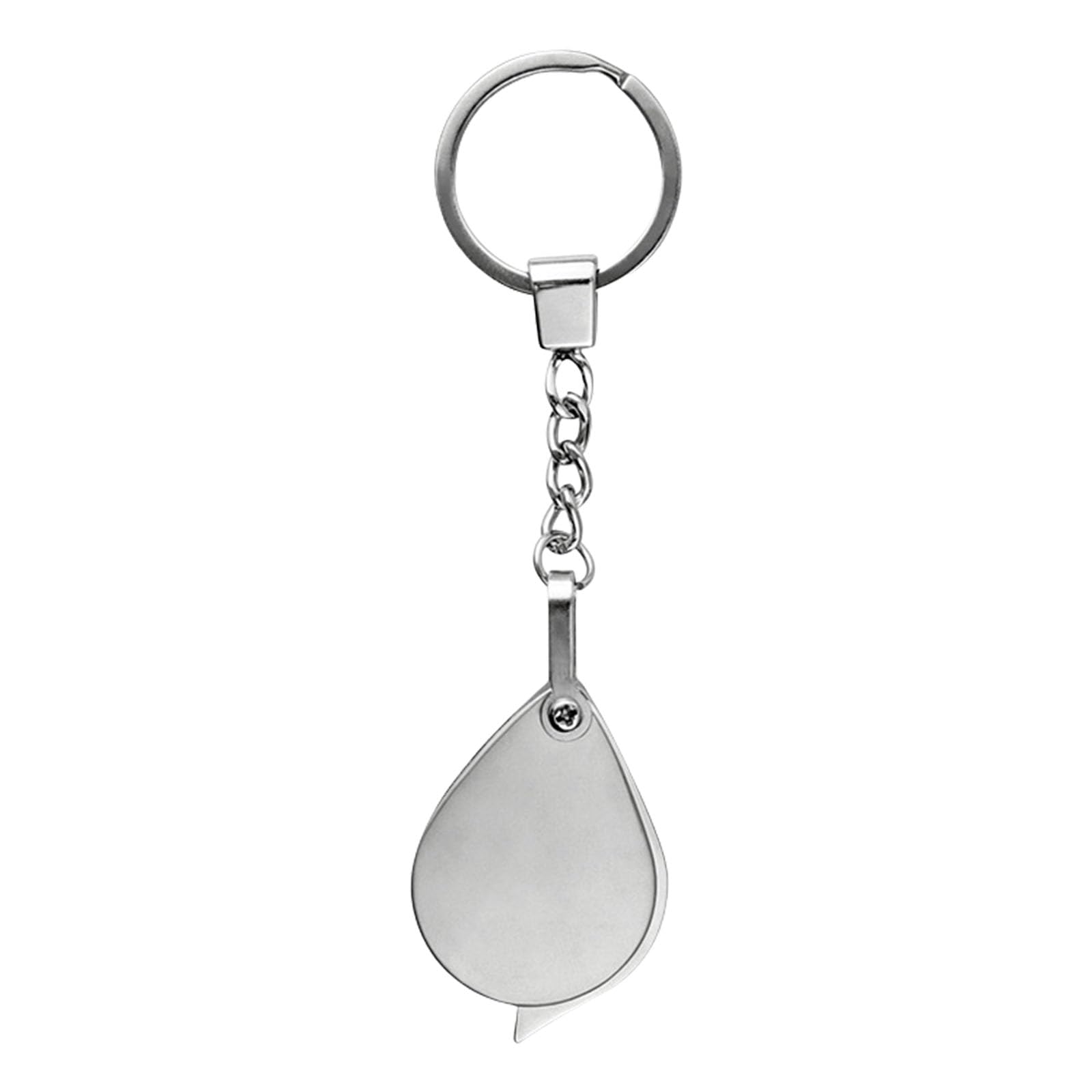 20X / 30X Highly Power Magnifyings Glass Metal Keychains Magnifier Durability High Magnification for Elderly Hobbyists Loupes