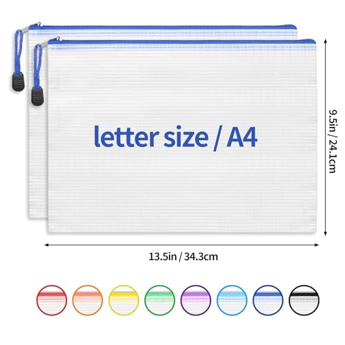 24 bolsas de tela com zíper EOOUT, para quebra-cabeça, para armazenamento, organização, tamanho cart