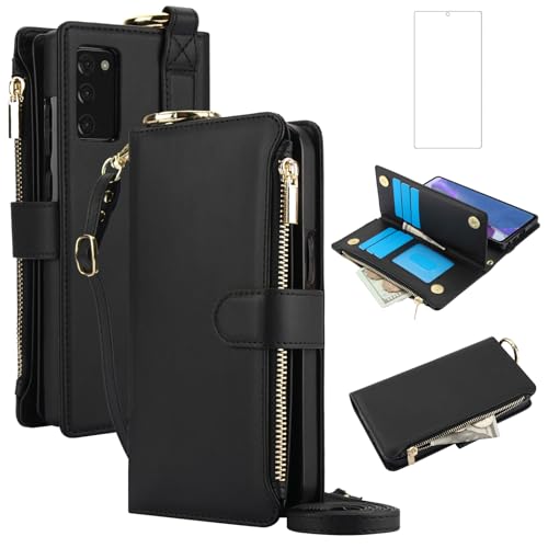 Coque Samsung Note 20 5G avec fermeture éclair pour libérer vos mains en ville