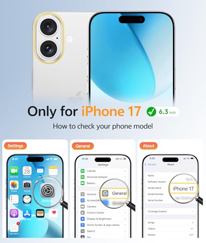 Image of FNTCASE for iPhone 17 Case: [Compatible with Magsafe] Translucent Matte Cases with [Full Camera Protection] [Screen Protector] Military Grade Shockproof Protective Phone Cover - Teal