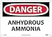 D475AB - NMC Chemical OSHA Danger Signs - Size : 25.4 x 35.56 cm (10 x 14") - Each