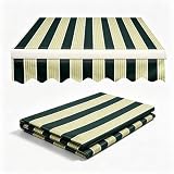 PEIVYRBCGA Sunsetter Telo di ricambio per tenda da sole retrattile, TImpermeabile Anti-UV,...