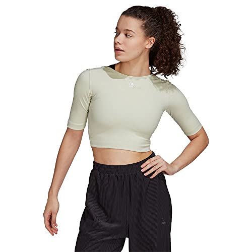 T-shirt femme adidas W Stu Open B T avec coupe ergonomique et finitions douces