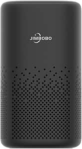 Bone Conduction Headphones Bluetooth, JIMBOBO Open Ear Earphones with Microphones, IPX5 Waterproof Sweatproof Lightweight Wireless Sport Headset for Running, Cycling, Driving, Workouts, Yoga (Black) asin的图片