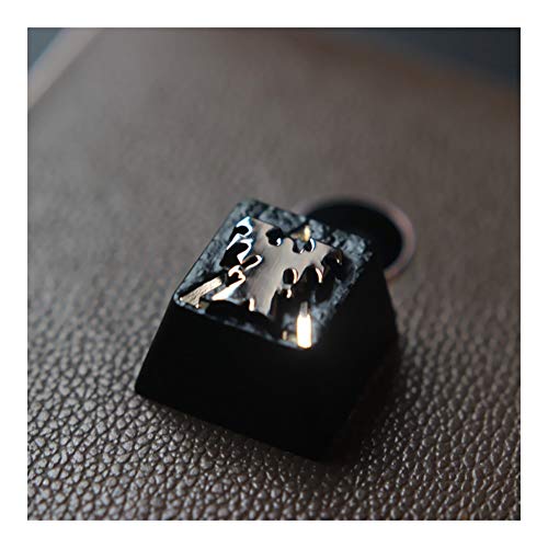 Keyboard keycaps 1 Piece Zinc Aluminium Alloy Backlit Key Cap for Mechanical Keyboard