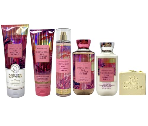 4 Sun Blooms & Suede Deluxe Gift Set Fragrance Mist bath Body Cream Shower Gel Body Lotion