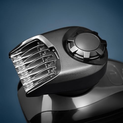 Remington Balder 3 Head Shaver Dual-Track Cutting Heads Multi-Directional Pivot 45 Minute Run Time 100 Percent Waterproof Complete Grooming Kit with Beard Trimmer Nose and Ear Trimmer by Remington - Image 8