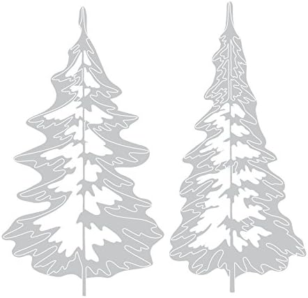 Sizzix 660978 Thinlits Die Set, Woodlands by Tim Holtz, 2/pack