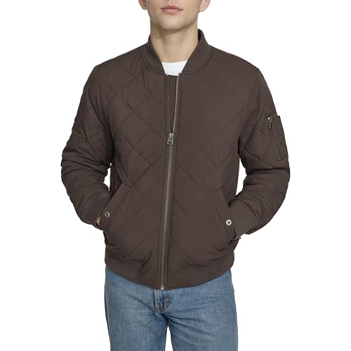 Levi's mens Diamond Quilted Bomber Jacket