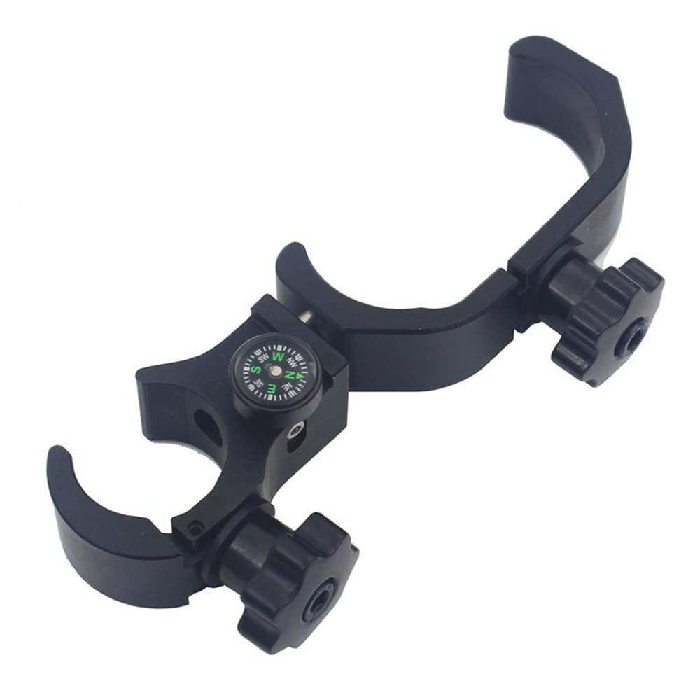 liovitor Lot de 2 supports de support de poteau de gamme GPS pour collecteur de données ouvertes Trimble avec boussole à dégagement , B