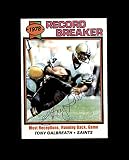 Tony Galbreath Hand Signed 1979 Topps Record Breaker New Orleans Saints Autograph