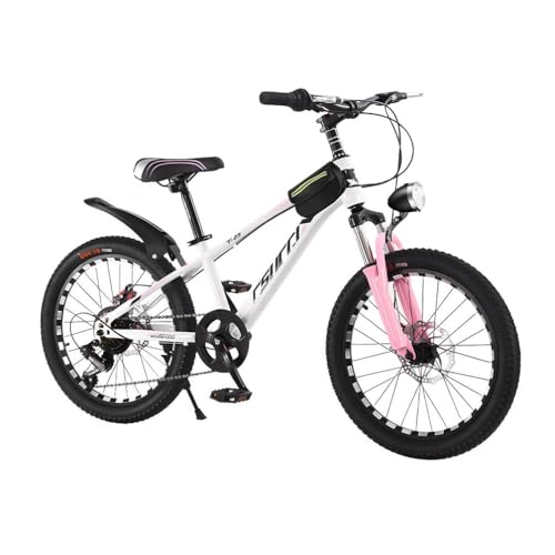 GJYDPU 20' 22' 24' Pulgadas Bicicleta De Montaña MTB Bicicleta para Mujer Y Niña 6 Marchas Bicicleta Niño Doble Freno De Disco Horquilla Colgante Bicicleta Montaña