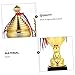 Happyyami Plastic Trophy Cup for First Place Awards for Sports Competitions Party Favors Classroom Rewards Design for Winners of All Ages