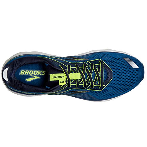 Brooks Brooks Mens Ghost 12 Running Shoe - Blue/Navy/Nightlife - D - 11.0