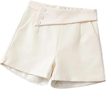 REHJJDFD Women Shorts for Womens Loose Slimming Thin Wide Leg Pants Shorts Trousers Casual Shorts