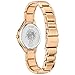 Citizen Women's Eco-Drive Mickey and Minnie Mouse Take Paris, Mother-of-Pearl Dial, Gold-Tone Stainless Steel Bracelet Watch (Model: FE2103-52D)