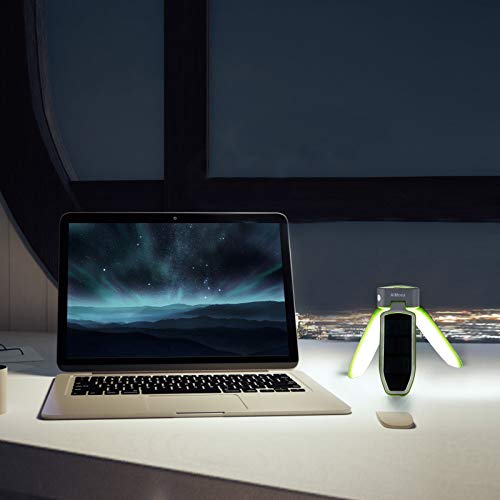 Aimoxa Collapsible Clover Style 18 Led Solar Camping Lanterns/Lights/Flashlights, Rechargeable Solar Lantern For Power Outages, Backpacking, Emergency, Hurricane, Fishing, Tent #TOP4