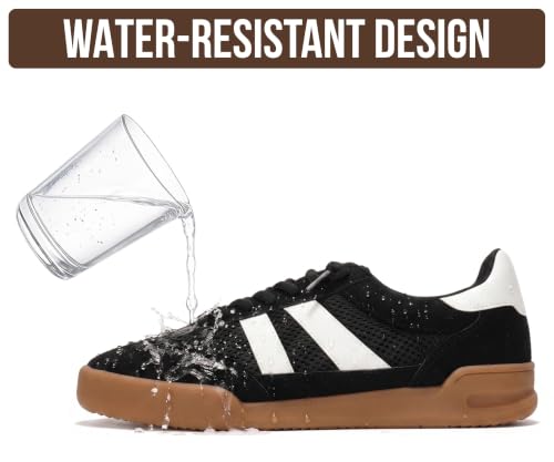 Image of Genuine Leather Slip On Sneakers for Women with Leather Memory Foam Insole