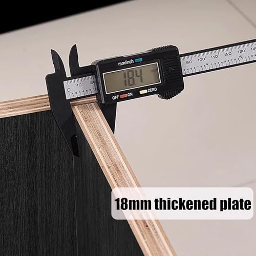 Wood Grain Nightstand with Storage Drawer, Bedside Table for Bedroom & Living Room, Easy Assembly Sofa Side Table, Durable Metal Slide Rail, Oak Finish, 45cm/17.72in