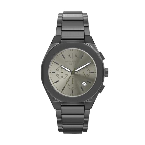 Image of Armani Exchange Gunmetal Watch AX4296