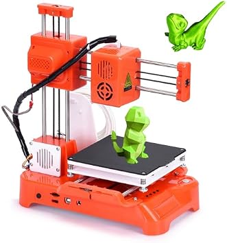 3D Printer, Fully Assembled for Beginners, Kids, Teens, Open Source, Silent, Max Speed 40mm/s