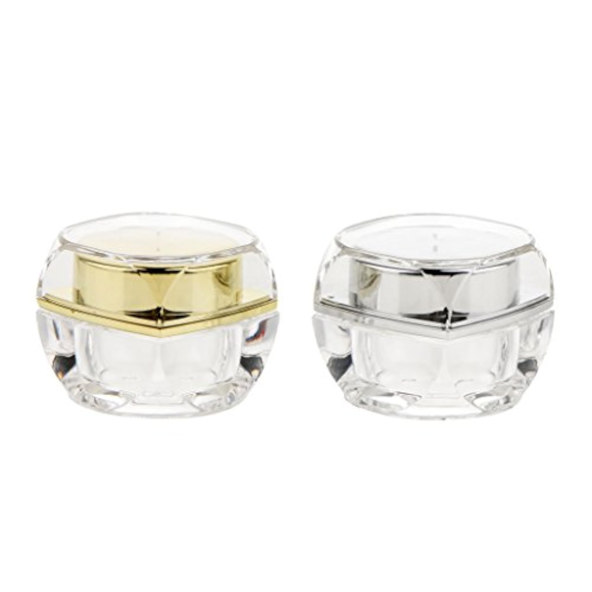 2pcs Empty Cream Lotion Case Jars, Refillable 5g