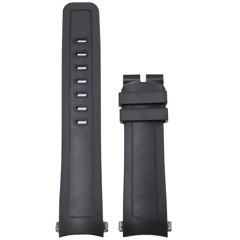 Correa de reloj de silicona suave para buceo en IWC Aquatimer IW376705