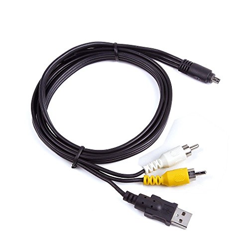 Maxllto™ 2In1 Usb Data Sync +Av A/V Tv Cable For Fujifilm Finepix S2940 S2950 S2990 S3200 #TOP3