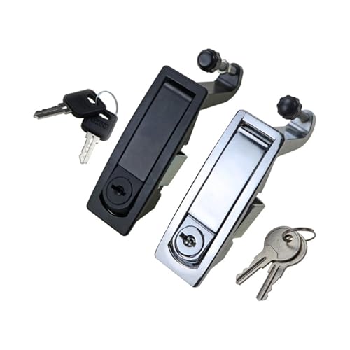 Serrure machines industrielles MS606 type poussoir pour boîte armoire de distribution - 2