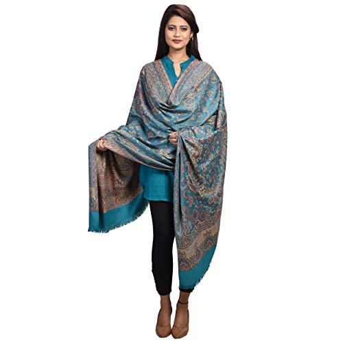 SWI STYLISH Women's Woven Wool Shawl