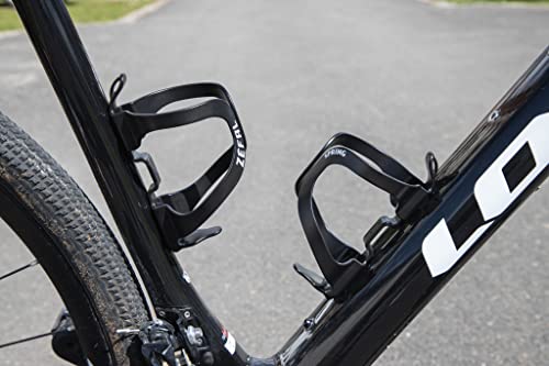 ZEFAL Spring Bottle Cage, Double Pack, Lightweight Flexible Thermoplastic Bicycle Bottle Holder, Universal Fit Road, Gravel - Image 2