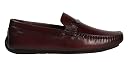 Lee Cooper Men's Wine Workwear Loafers Shoes gallery image