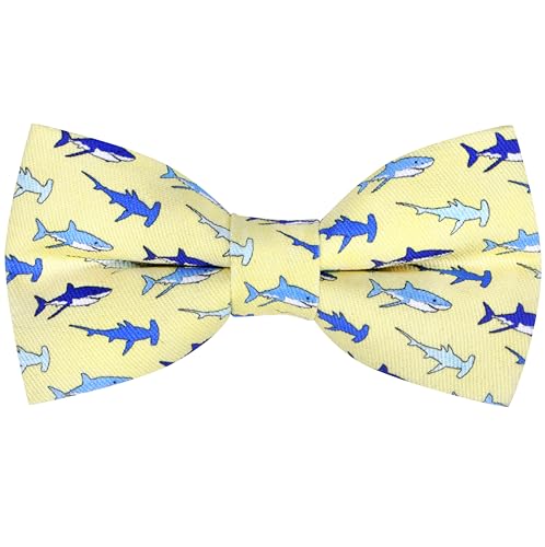 Image of Colorful Fun Pattern Pre-Tied Bow Tie Mens Floral Space Adjustable Bowtie