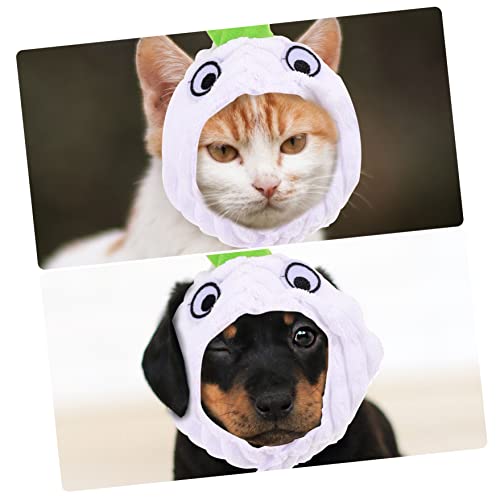 generic 4 Pçs Cocar Para Quente Alho Cabeça Térmica Chapéu De Gato Criativo Para Manter O Calor Capa