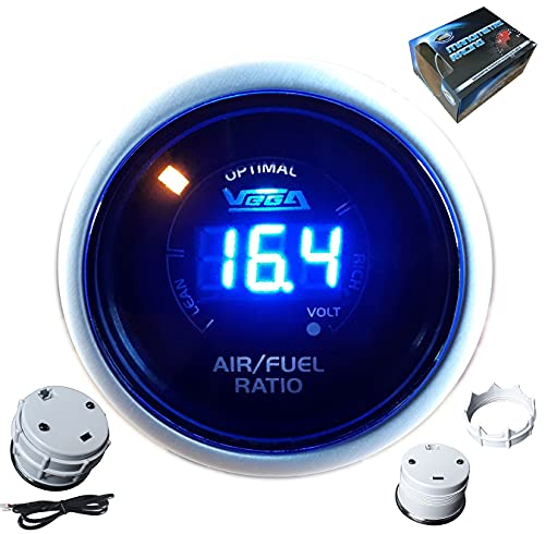 VEGA Manomètre richesse Air/Essence AFR numérique et leds 52 mm marque Française