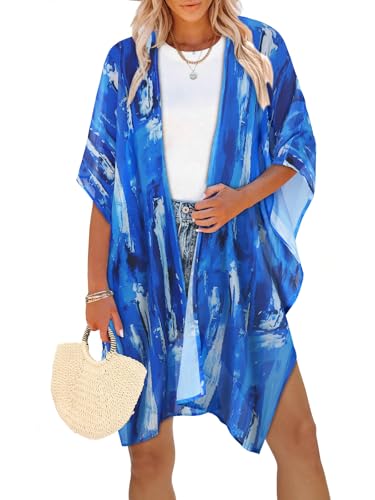 Image of Swimsuit Coverups for Women Sarong Beach Bikini Wrap Sheer Short Skirt Chiffon Scarf for Swimwear