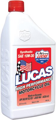 Aceite para motor Lucas Oil SYN SAE 10W-30 1 cuartillo miniatura 2
