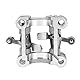 Kipphebel Nockenwellen halter, 64 mm Aluminiumlegierung Kipphebel Nockenwelle Halter Halterung für 50 80ccm Roller ATV 139QMB 137