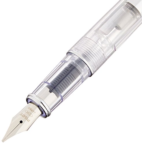 Image of Pilot Prera Iro-Ai Calligraphy-Nib Fountain Pen, Transparent Red Body (FPRN-350R-TRCM)