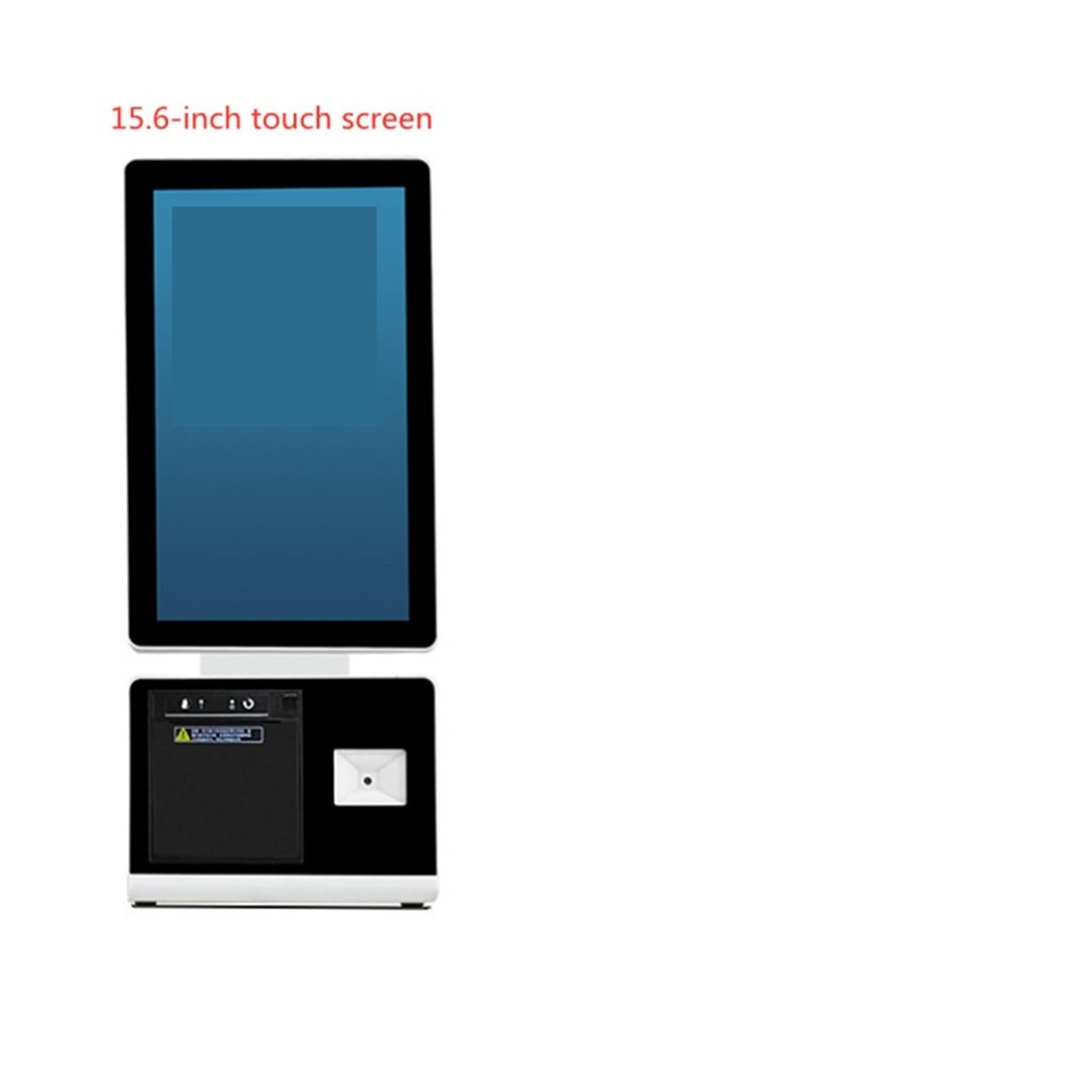 Registratori di cassa, Registratore di cassa con touch screen da 15,6 pollici Stampante 80 mm Scansione QR Ristorante Terminale ECR Desktop